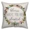 Bloom Where You Are Planted Throw Pillow